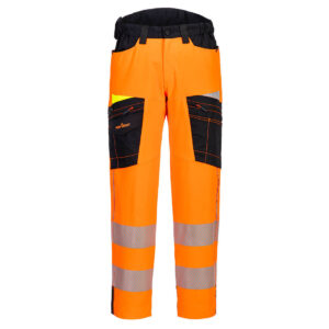 Portwest Narancs/Fekete DX4 Hi-Vis Service nadrág DX453OBR