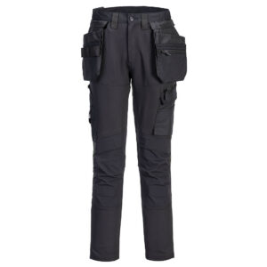 Portwest Fekete DX4 Craft levehetõ lengõzsebes nadrág DX456BKR