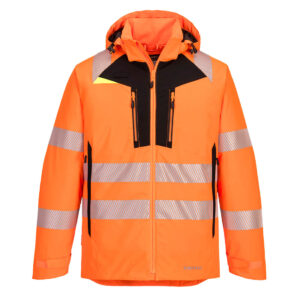 Portwest Narancs/Fekete DX4 Hi-Vis Téli kabát DX461OBR