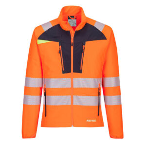 Portwest Narancs/Fekete DX4 Hi-Vis Zip Base felsõ DX481OBR