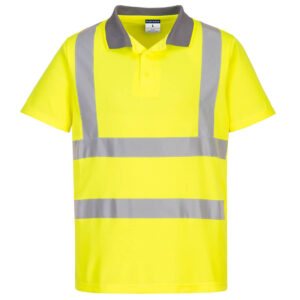 Portwest Sárga Eco Hi-Vis S/S póló (6-os csomag) EC10YER