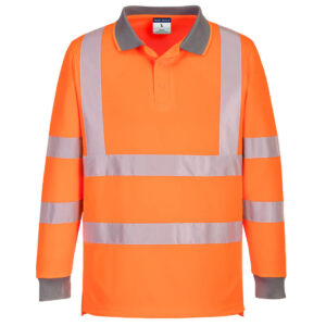 Portwest Narancs Eco Hi-Vis L/S póló (6-os csomag) EC11ORR