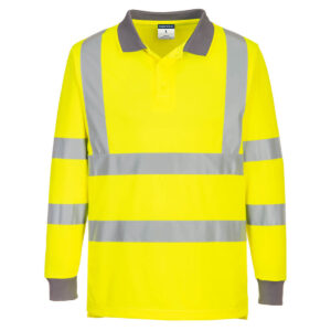 Portwest Sárga Eco Hi-Vis L/S póló (6-os csomag) EC11YER