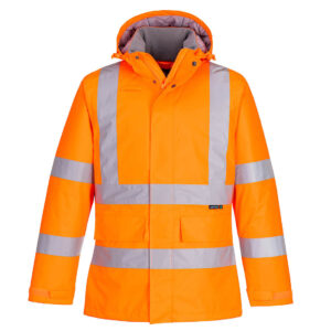 Portwest Narancs Eco Hi-Vis téli dzseki EC60ORR