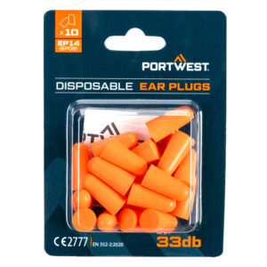 Portwest Narancs PU hab füldugó (200 pár) EP14ORR