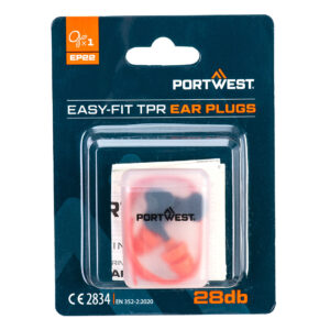 Portwest Narancs Easy Fit TPR zsinóros (1 pár) EP22ORR