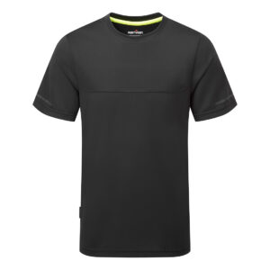Portwest Fekete EV4 Lightweight T-Shirt S/S EV411BKR