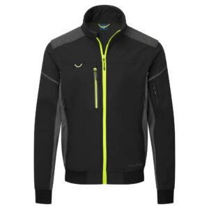 Portwest Fekete EV4 Softshell bomber dzseki (3L) EV464BKR