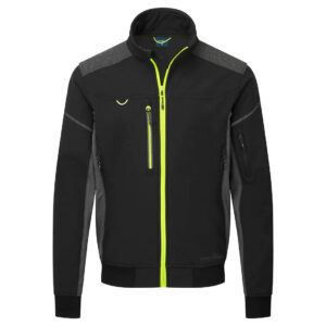 Portwest Fekete Tall EV4 Softshell bomber dzseki (3L) EV464BKT