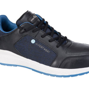 Portwest Fekete/Kék Eco Composite Trainer S3S SR FC07BKB