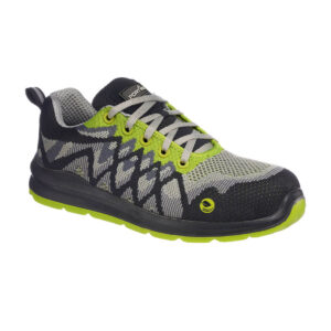 Portwest Fekete/Sárga Portwest Compositelite Eco Safety Trainer S1P FC08BKY