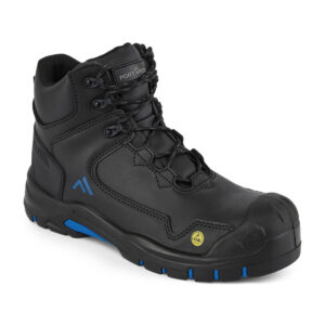 Portwest Fekete/Kék Apex Composite Mid bakancs S3S ESD HRO SR SC FO FC18BKB