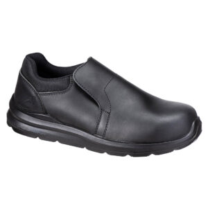 Portwest Fekete Composit Slip on S3S SR FO FC80BKR