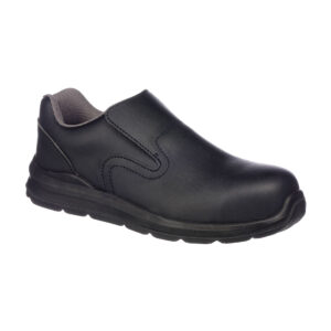 Portwest Fekete Portwest Compositelite Slip On Safety Trainer FD62BKR
