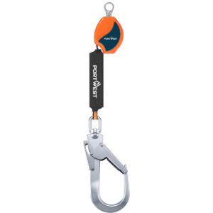 Portwest Narancs/Fekete 2m automatikus behúzású blokk 140kg FP80O8R