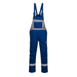 Portwest Royal kék Bizflame Ultra kéttónusú kantáros nadrág FR07RBR
