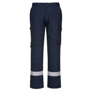 Portwest Navy Bizflame Plus Lightweight Stretch lángálló nadrág FR401NAR