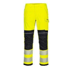 Portwest Sárga/Fekete PW3 FR Modaflame Hi-Vis lángálló nadrág FR406YBR