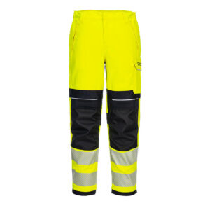 Portwest Sárga/Fekete PW3 FR Modaflame Hi-Vis nõi lángálló nadrág FR409YBR
