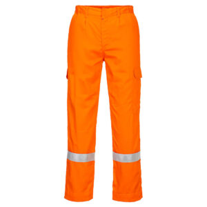 Portwest Narancs FR Lightweight antisztatikus nadrág FR412ORR