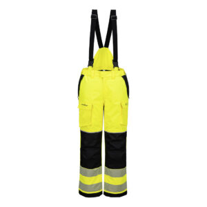 Portwest Sárga/Fekete PW3 FR Modaflame Hi-Vis téli nadrág FR426YBR