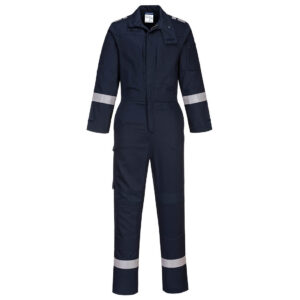 Portwest Navy Bizflame Plus Stretch lángálló overál FR501NAR