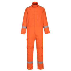 Portwest Narancs Bizflame Plus Lightweight Stretch lángálló overál FR502ORR
