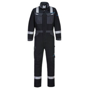 Portwest Fekete WX3 FR Modaflame lángálló overál FR503BKR