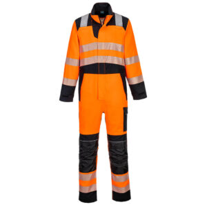 Portwest Narancs/Fekete PW3 FR Modaflame HVO lángálló overál FR509OBR