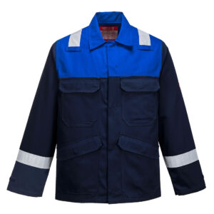 Portwest Navy/Royal Bizflame Plus kabát FR55NRR