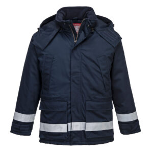 Portwest Navy FR Anti-Static téli kabát FR59NAR