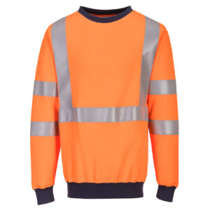 Portwest Narancs FR Modaflame HVO pulóver FR703ORR