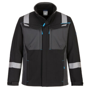 Portwest Fekete WX3 FR Modaflame lángálló softshell dzseki FR704BKR