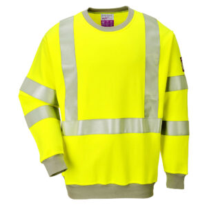 Portwest Sárga Lángálló antisztatikus Hi-Vis pulóver FR72YER