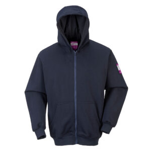 Portwest Navy FR Modaflame kapucnis pulóver FR81NAR