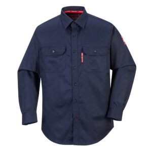 Portwest Navy Bizflame 88/12 FR lángálló ing FR89NVR