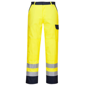 Portwest Sárga Bizflame Work Hi-Vis nadrág FR92YER