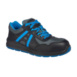 Portwest Fekete/Kék Portwest Compositelite Mersey Trainer S1P FT60BKB