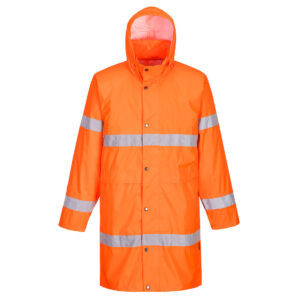 Portwest Narancs Hi-Vis esõkabát 100cm H442ORR