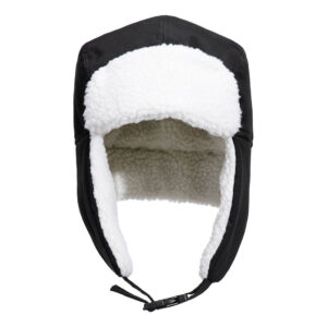 Portwest Fekete Sherpa bélelt Trapper sapka HA33BKR