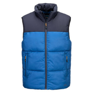 Portwest Kvarc/Dark navy KX3 Szigetelt Baffle mellény KX305QDR
