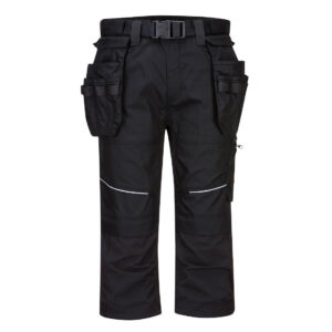 Portwest Fekete KX3 3/4 Holster rövidnadrág KX344BKR