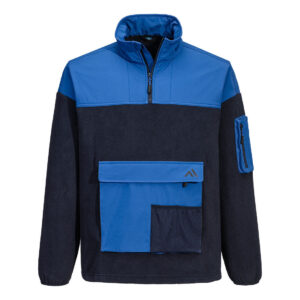 Portwest Dark Navy/Fekete KX3 1/4 Zip polár KX378DQR