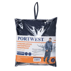 Portwest Navy Essentials esõruha (2 részes öltöny) L440NAR