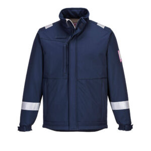 Portwest Navy Modaflame Softshell kabát MV73NAR