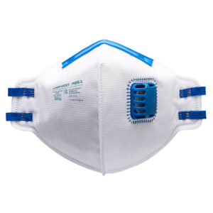 Portwest Fehér FFP2 szelepes hajtogatott lapos légzõkészülék (20 darab) P251WHR