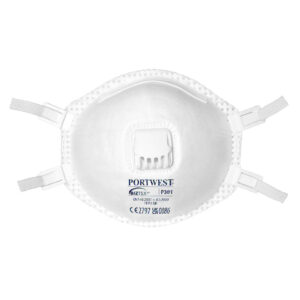 Portwest Fehér FFP3 Szelepes porálarc (10db) P301WHR