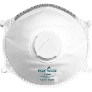 Portwest Fehér FFP3 szelepes Dolomite Light Cup légzésvédõ maszk P304WHR