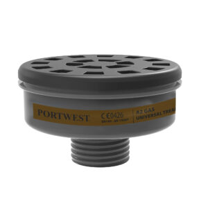Portwest Fekete A2 gázszûrõ univerzális menetes (6db) P906BKR