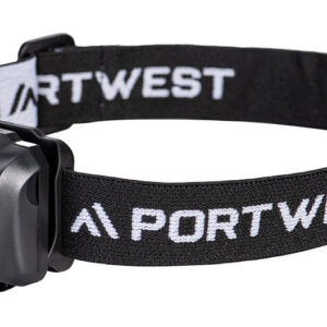 Portwest Fekete USB újratölthetõ fejlámpa PA71BKR